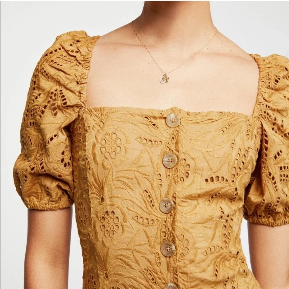 NWT Free People Daniella Mini Dress XS